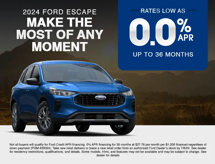 Ford Escape Special Offer